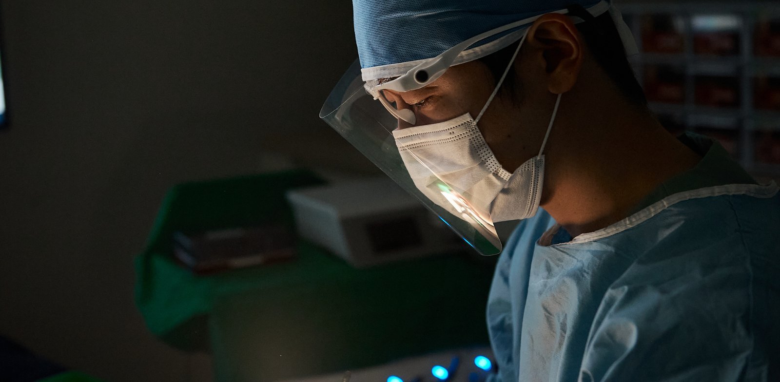 Implant surgery at Today Dental. Actual clinic photograph.